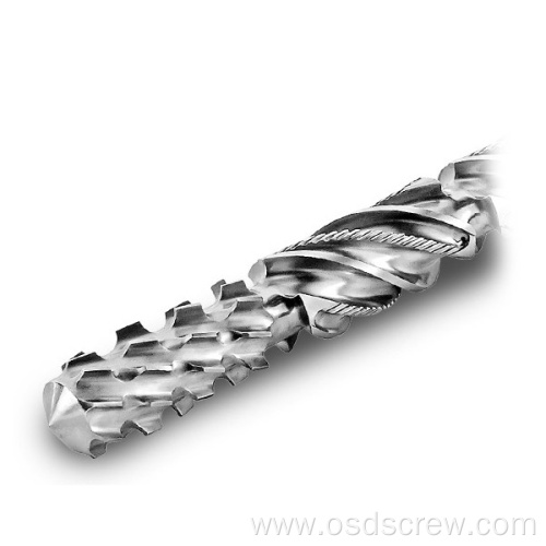 screw and barrel for plastic extruder machine